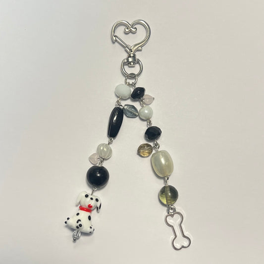 dalmatian keychain