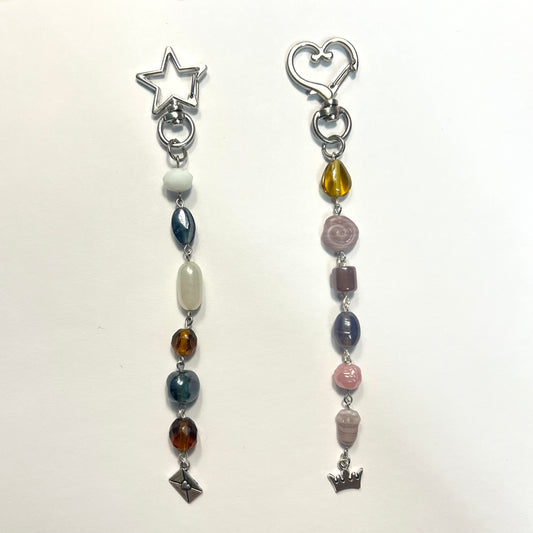flynn + rapunzel matching keychains